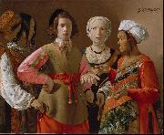 Georges de La Tour Fortune Teller Germany oil painting artist